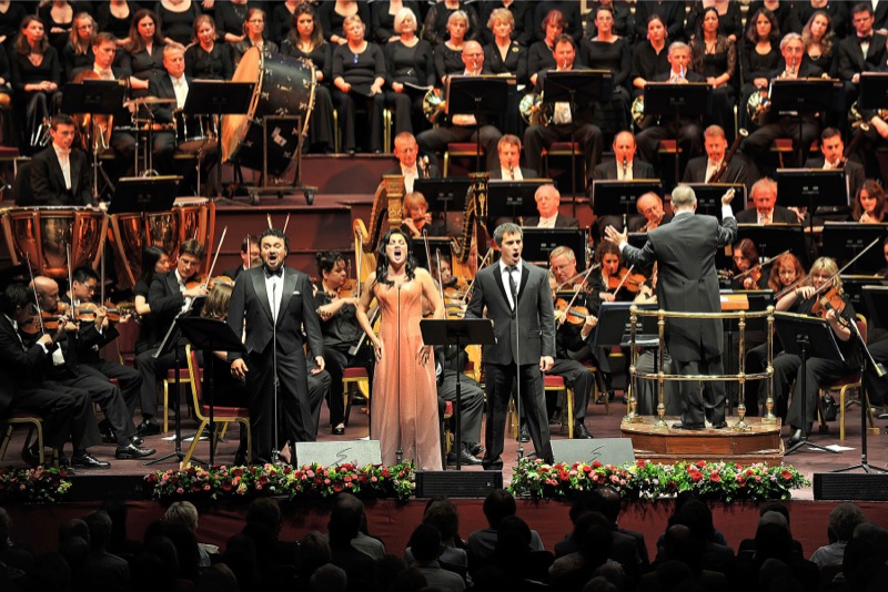 Netrebko, Schrott, Vargas, at the Royal Albert Hall, RAH, 7 June 